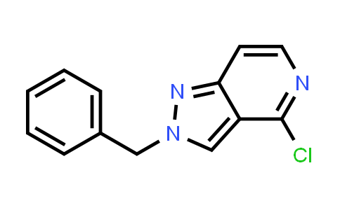CAS No. 41372-95-6, 2-Benzyl-4-chloro-2H-pyrazolo[4,3-c]pyridine