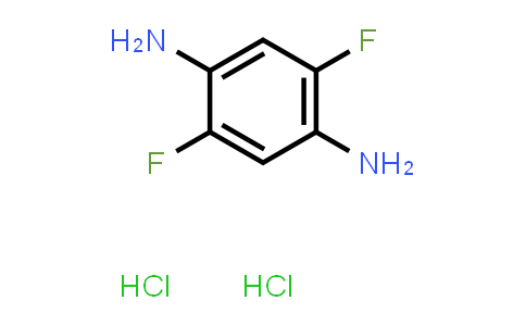 CAS No. 4140-67-4, 2,5-Difluorobenzene-1,4-diamine dihydrochloride