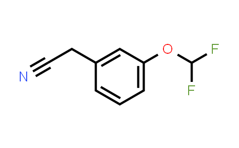 CAS No. 41429-18-9, 2-(3-(Difluoromethoxy)phenyl)acetonitrile