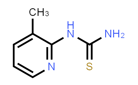 CAS No. 41440-07-7, N-(3-Methylpyridin-2-yl)thiourea
