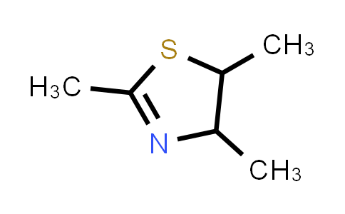 CAS No. 4145-93-1, 2,4,5-Trimethyl-4,5-dihydrothiazole