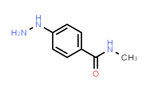 CAS No. 41466-49-3, 4-Hydrazinyl-N-methylbenzamide