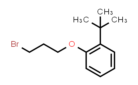CAS No. 414900-40-6, 1-(3-Bromopropoxy)-2-tert-butylbenzene