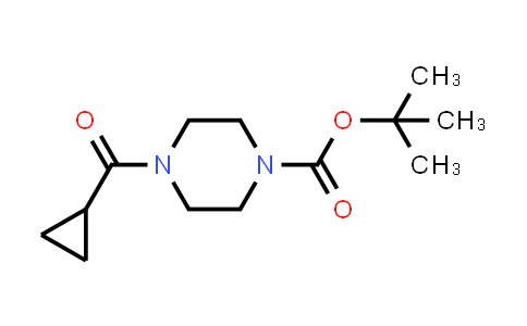 CAS No. 414910-15-9, tert-Butyl 4-(cyclopropanecarbonyl)piperazine-1-carboxylate