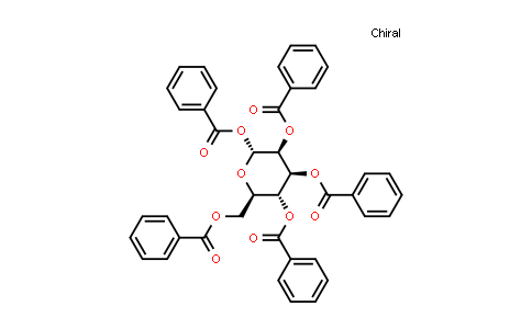 CAS No. 41569-33-9, 1,2,3,4,6-Penta-O-benzoyl-α-D-mannopyranose