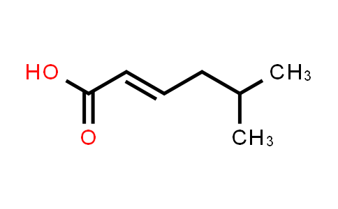 CAS No. 41653-96-7, 2-Hexenoic acid, 5-methyl-