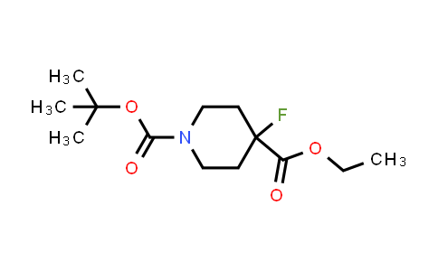 CAS No. 416852-82-9, 1-(tert-Butyl) 4-ethyl 4-fluoropiperidine-1,4-dicarboxylate