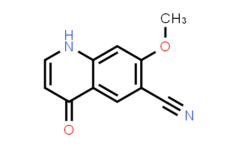 CAS No. 417721-15-4, 7-Methoxy-4-oxo-1,4-dihydroquinoline-6-carbonitrile