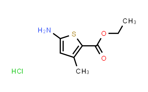CAS No. 41940-43-6, Ethyl 5-amino-3-methylthiophene-2-carboxylate hydrochloride