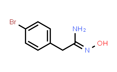 CAS No. 422560-40-5, (Z)-2-(4-Bromophenyl)-N'-hydroxyacetimidamide