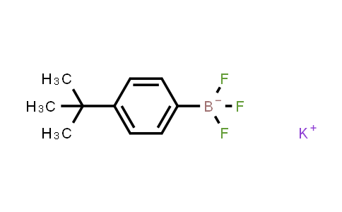 CAS No. 423118-47-2, Potassium (4-(tert-butyl)phenyl)trifluoroborate