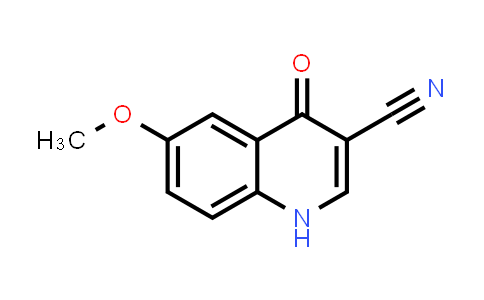 CAS No. 423180-88-5, 3-Quinolinecarbonitrile, 1,4-dihydro-6-methoxy-4-oxo-