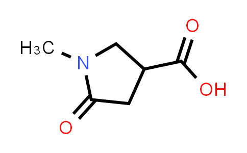 CAS No. 42346-68-9, 1-Methyl-5-oxopyrrolidine-3-carboxylic acid