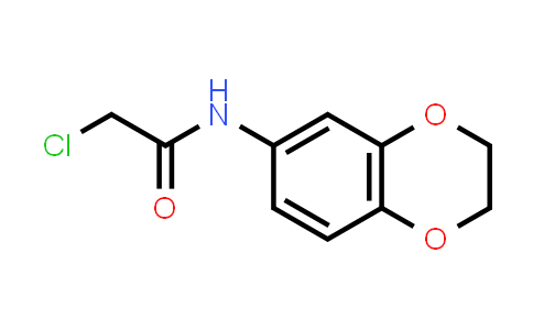 CAS No. 42477-07-6, 2-Chloro-N-(2,3-dihydrobenzo[b][1,4]dioxin-6-yl)acetamide