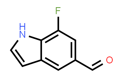 CAS No. 424834-59-3, 7-Fluoro-1H-indole-5-carbaldehyde