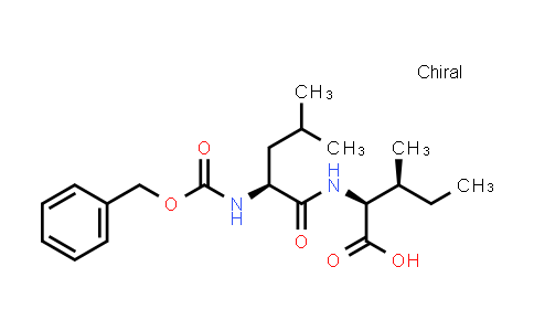 CAS No. 42537-96-2, (2S,3S)-2-((S)-2-(((Benzyloxy)carbonyl)amino)-4-methylpentanamido)-3-methylpentanoic acid