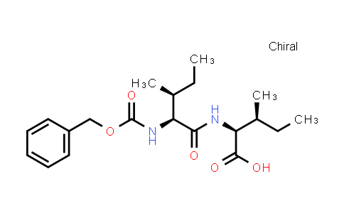 CAS No. 42538-01-2, (2S,3S)-2-((2S,3S)-2-(((Benzyloxy)carbonyl)amino)-3-methylpentanamido)-3-methylpentanoic acid