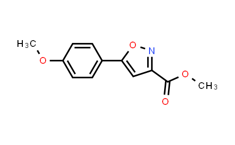 CAS No. 425609-97-8, Methyl 5-(4-methoxyphenyl)isoxazole-3-carboxylate