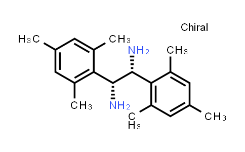 CAS No. 425615-42-5, (1R,2R)-1,2-Bis(2,4,6-trimethylphenyl)ethylenediamine