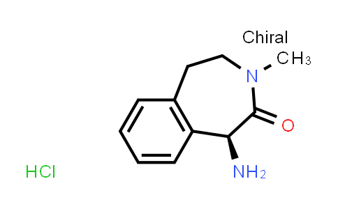 CAS No. 425663-71-4, (S)-1-Amino-3-methyl-4,5-dihydro-1H-benzo[d]azepin-2(3H)-one hydrochloride