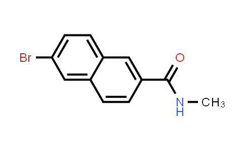 CAS No. 426219-35-4, 6-Bromo-N-methyl-2-naphthamide