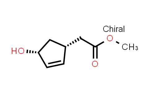CAS No. 426225-93-6, Methyl 2-[(1R,4R)-4-hydroxycyclopent-2-en-1-yl]acetate