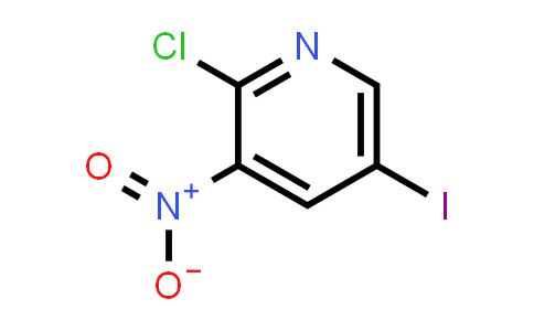 CAS No. 426463-05-0, 2-Chloro-5-iodo-3-nitropyridine