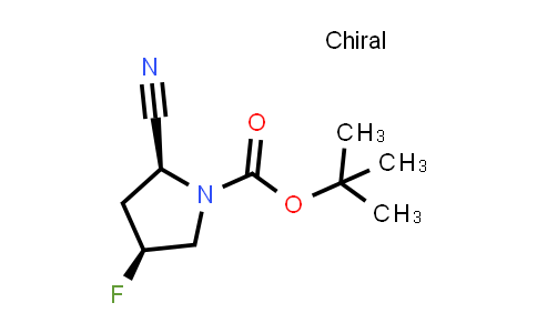 CAS No. 426844-76-0, (2S,4S)-Tert-Butyl 2-cyano-4-fluoropyrrolidine-1-carboxylate