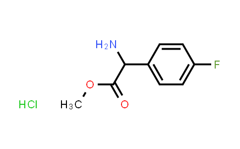 CAS No. 42718-18-3, Methyl 2-amino-2-(4-fluorophenyl)acetate hydrochloride