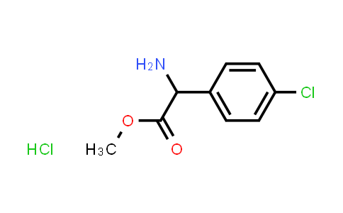 CAS No. 42718-19-4, Methyl 2-amino-2-(4-chlorophenyl)acetate hydrochloride
