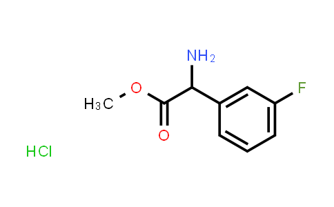 CAS No. 42718-21-8, Methyl amino(3-fluorophenyl)acetate hydrochloride