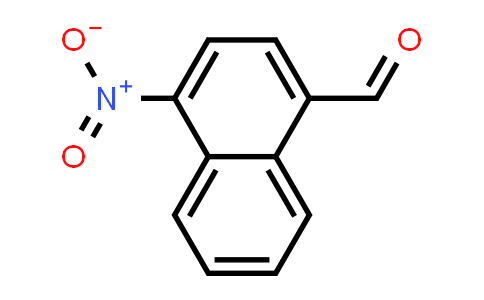 CAS No. 42758-54-3, 4-Nitro-1-naphthaldehyde