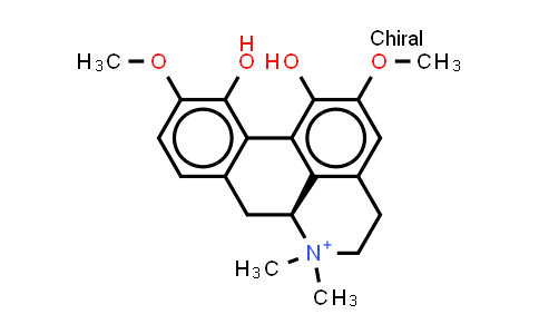 CAS No. 4277-43-4, (+)-Magnoflorine (iodide)