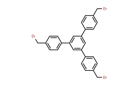 CAS No. 42837-44-5, 4,4''-Bis(bromomethyl)-5'-(4-(bromomethyl)phenyl)-1,1':3',1''-terphenyl