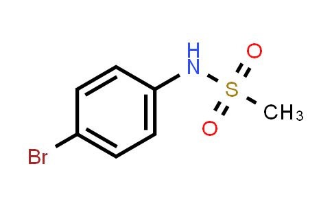 CAS No. 4284-50-8, N-(4-Bromophenyl)methanesulfonamide