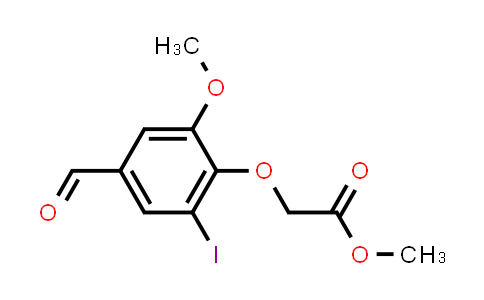 CAS No. 428460-82-6, Methyl (4-formyl-2-iodo-6-methoxyphenoxy)acetate
