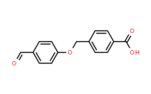 CAS No. 428468-34-2, 4-[(4-Formylphenoxy)methyl]benzoic acid