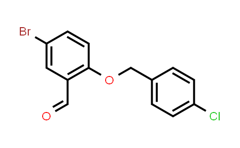 CAS No. 428482-55-7, 5-Bromo-2-[(4-chlorobenzyl)oxy]benzaldehyde