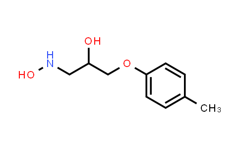 CAS No. 4287-10-9, 1-(Hydroxyamino)-3-(4-methylphenoxy)propan-2-ol