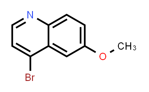 CAS No. 42881-66-3, 4-Bromo-6-methoxyquinoline
