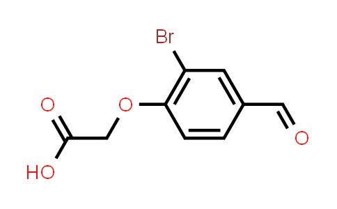 CAS No. 428838-49-7, (2-Bromo-4-formylphenoxy)acetic acid