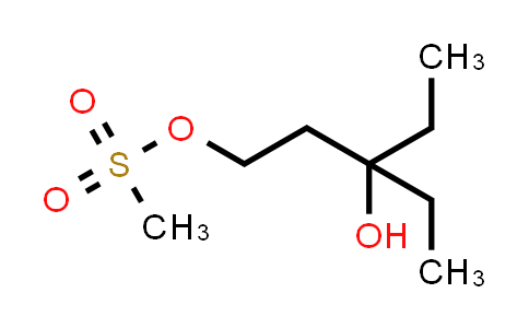 CAS No. 428871-08-3, 1,3-Pentanediol, 3-ethyl-, 1-methanesulfonate
