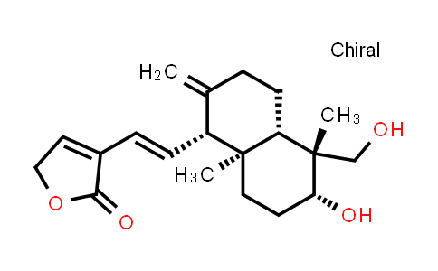CAS No. 42895-58-9, 14-Deoxy-11,12-didehydroandrographolide