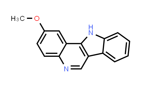 CAS No. 4295-45-8, 2-Methoxy-11H-indolo[3,2-c]quinoline