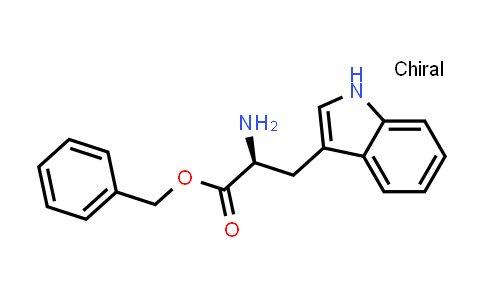 CAS No. 4299-69-8, (S)-Benzyl 2-amino-3-(1H-indol-3-yl)propanoate