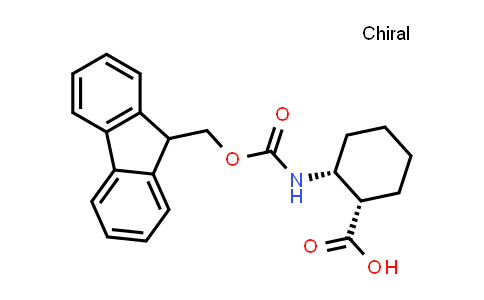 CAS No. 430460-38-1, (1S,2R)-2-((((9H-Fluoren-9-yl)methoxy)carbonyl)amino)cyclohexane-1-carboxylic acid