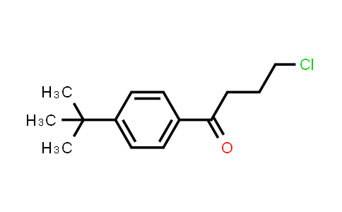 CAS No. 43076-61-5, 1-(4-(tert-Butyl)phenyl)-4-chlorobutan-1-one