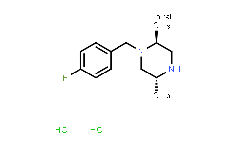 CAS No. 431062-02-1, Piperazine, 1-[(4-fluorophenyl)methyl]-2,5-dimethyl-, dihydrochloride, (2S,5R)-