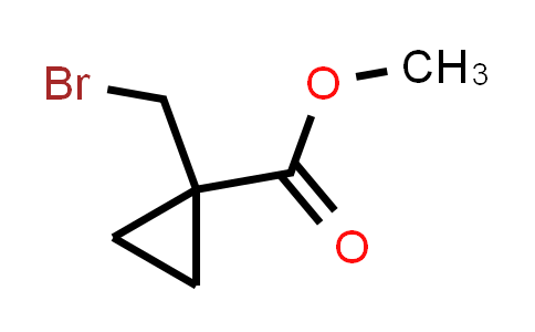 CAS No. 43161-30-4, Methyl 1-(bromomethyl)cyclopropane-1-carboxylate