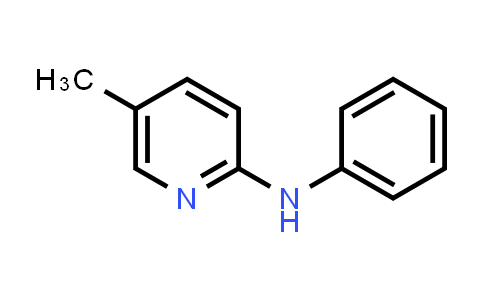 CAS No. 43191-23-7, 5-Methyl-N-phenylpyridin-2-amine